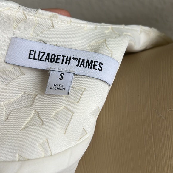 Elizabeth and James Chelle Laser Cut Lace Shift Dress Size S - Picture 7 of 7